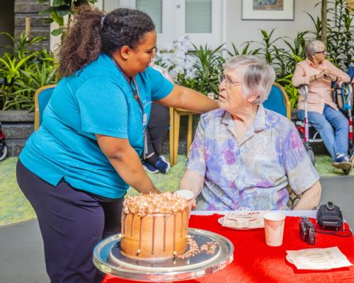 Irene's 100th Birthday at Westview