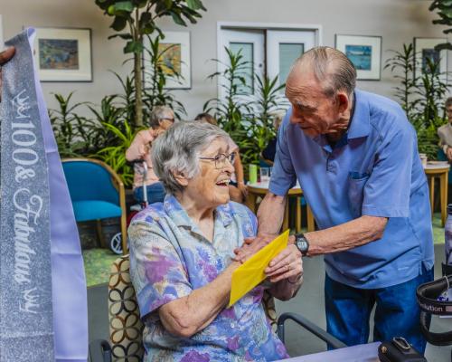 Irene's 100th Birthday at Westview