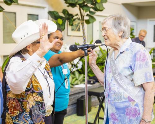 Irene's 100th Birthday at Westview