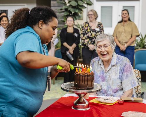 Irene's 100th Birthday at Westview